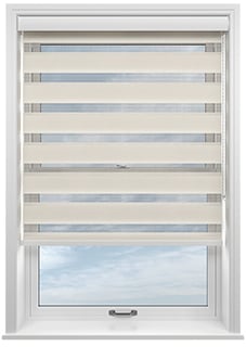 Origin, Ecru - Motorised Day and Night Blind